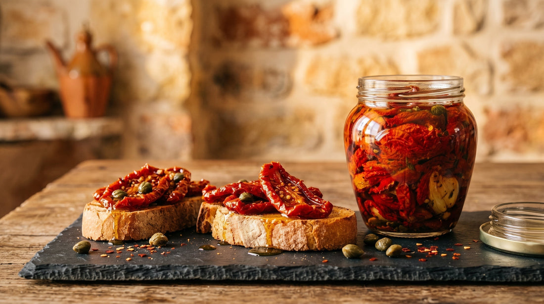 Pomodori secchi sott'olio pugliesi bottega imperiale