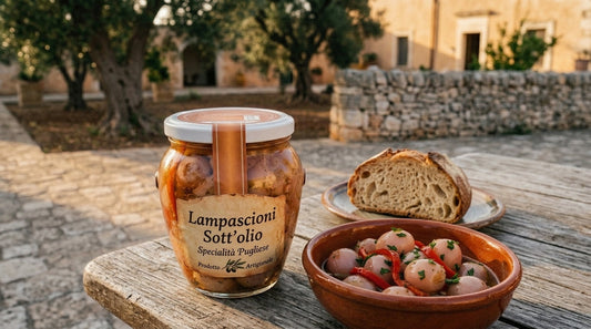 Lampascioni sott'olio o Pampascioni alla pugliese