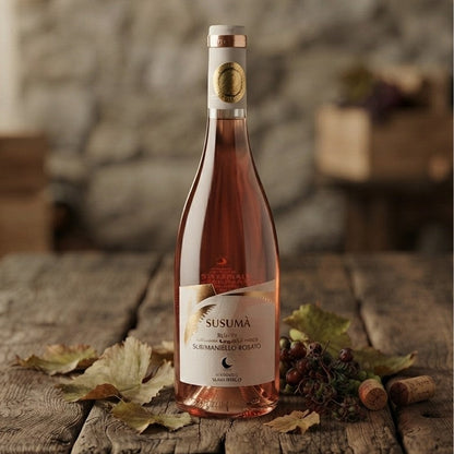 Susumà, Susumaniello Rosato IGP, vino rosato pugliese da vitigno autoctono del Salento.