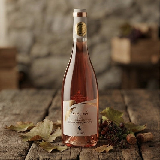 Susumà, Susumaniello Rosato IGP, vino rosato pugliese da vitigno autoctono del Salento.