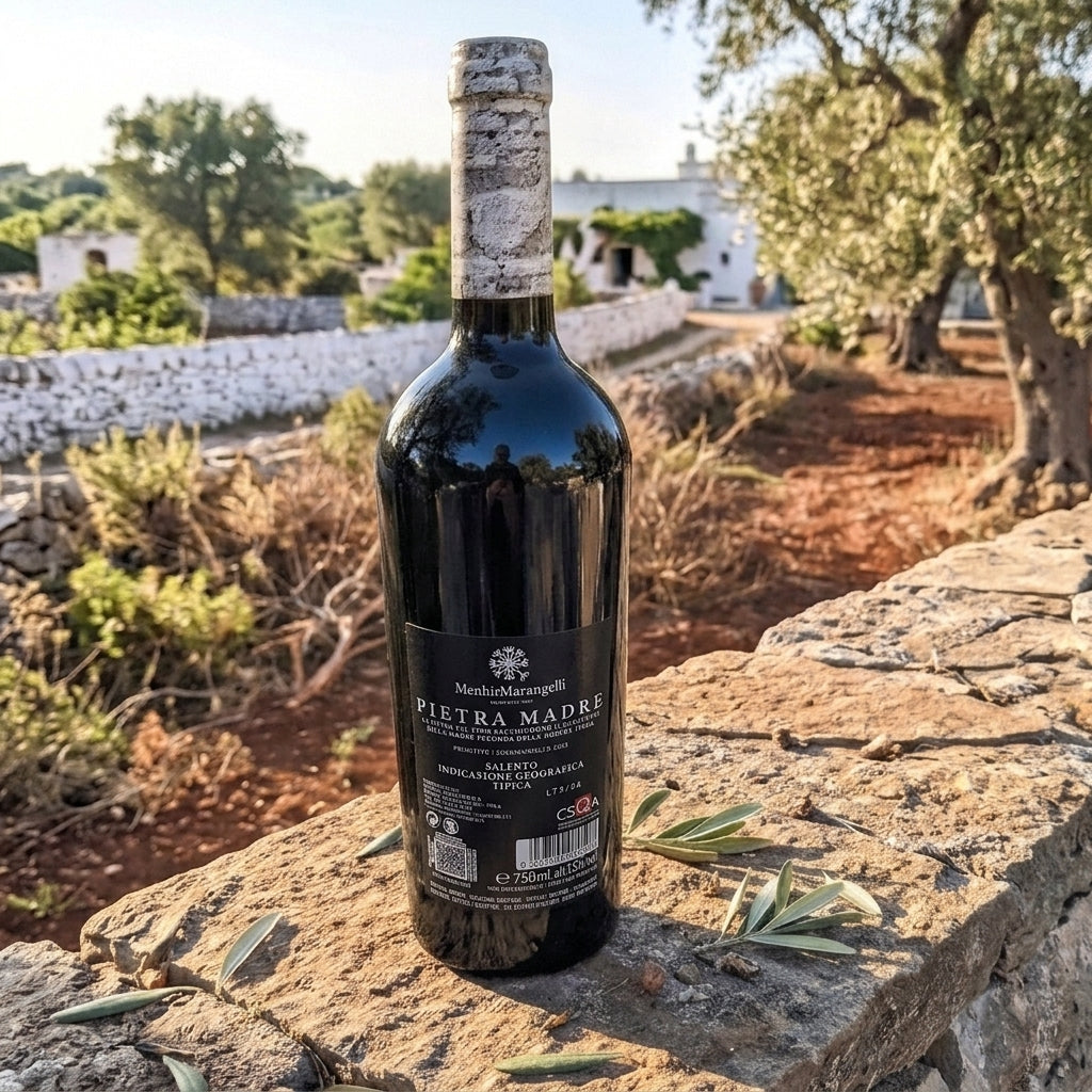 menhir marangelli vino saleno pietra madre primitivo susumaniello igt prezzo