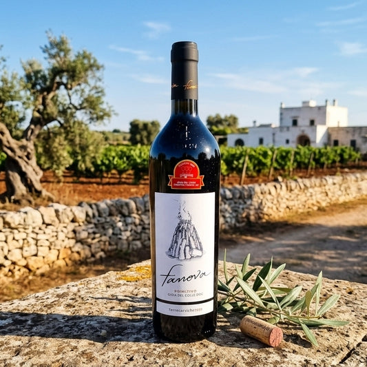 Fanova 2023, Primitivo Gioia del Colle DOC di Terrecarsiche 1939: Tre Bicchieri Gambero Rosso 2026. Il rosso delle Murge carsiche,